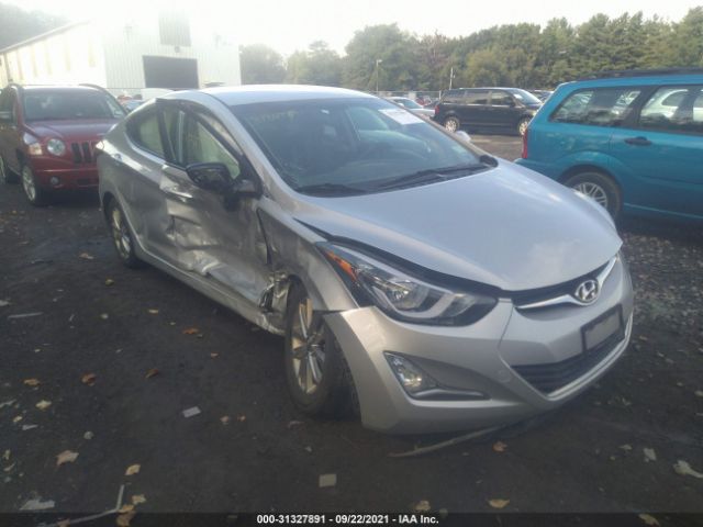 HYUNDAI ELANTRA 2014 kmhdh4ae1eu179527