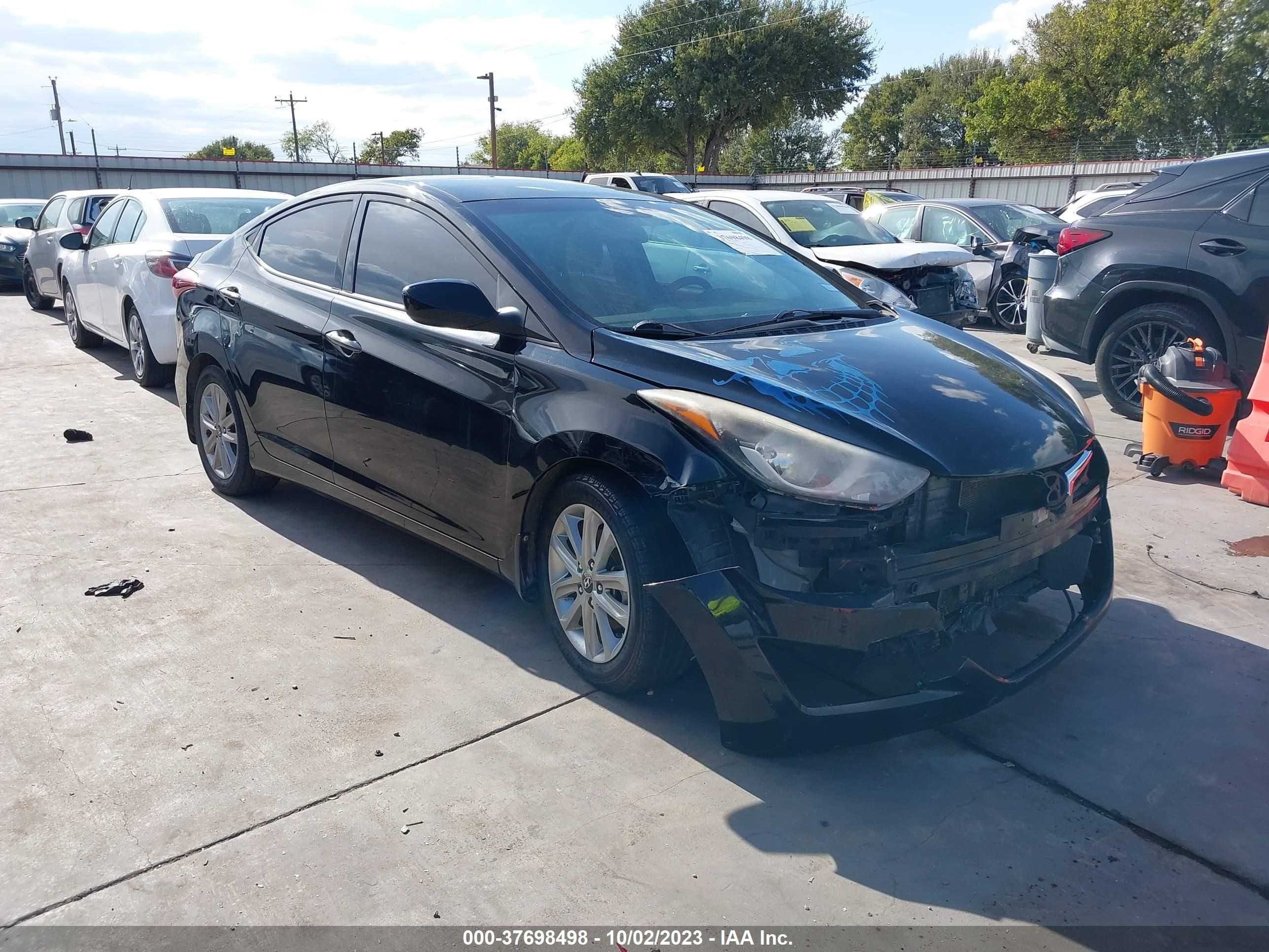 HYUNDAI ELANTRA 2014 kmhdh4ae1eu180919