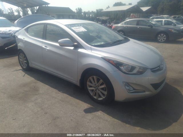 HYUNDAI ELANTRA 2014 kmhdh4ae1eu189040