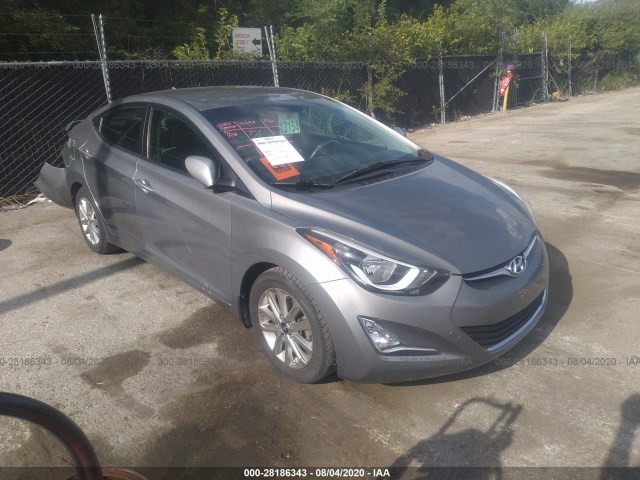 HYUNDAI ELANTRA 2014 kmhdh4ae1eu190883