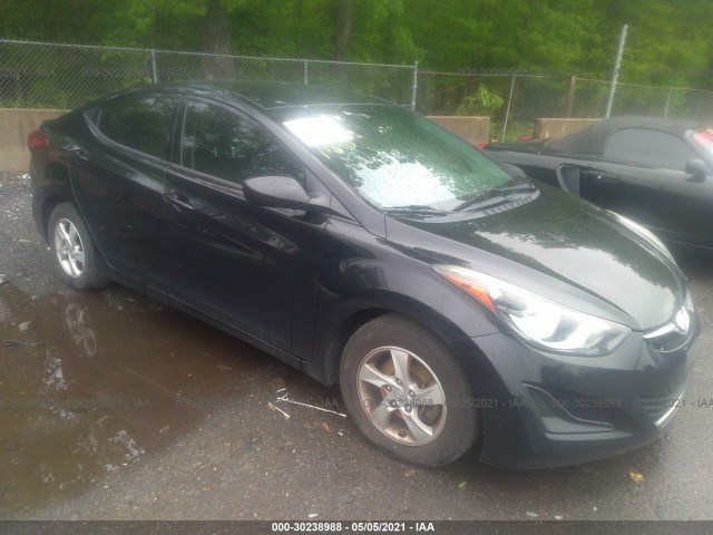 HYUNDAI ELANTRA 2014 kmhdh4ae1eu208766