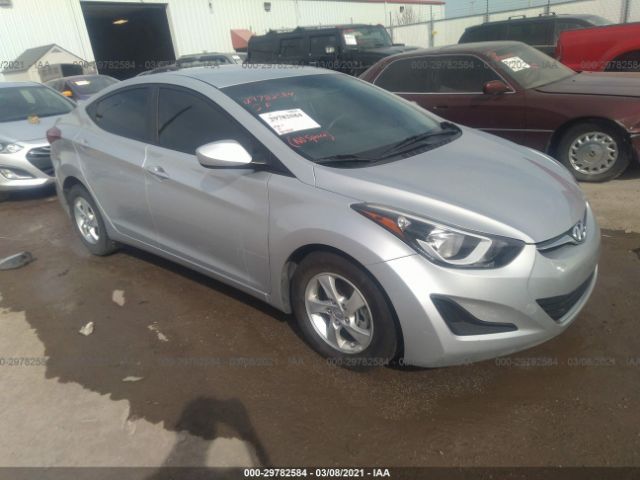 HYUNDAI ELANTRA 2014 kmhdh4ae1eu214177