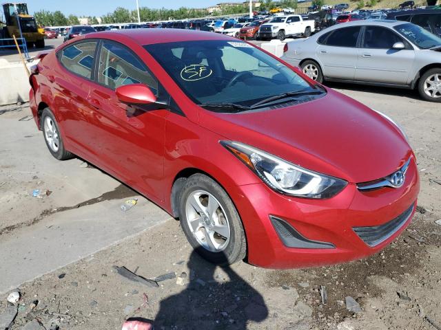 HYUNDAI ELANTRA SE 2014 kmhdh4ae1eu215703