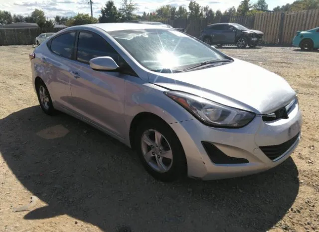 HYUNDAI ELANTRA 2014 kmhdh4ae1eu218536