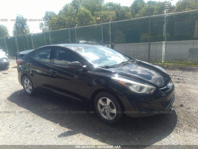 HYUNDAI ELANTRA 2014 kmhdh4ae1eu218746