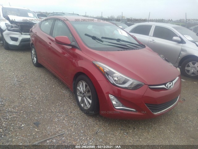 HYUNDAI ELANTRA 2015 kmhdh4ae1fu225813