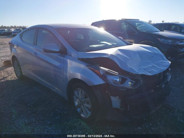 HYUNDAI ELANTRA 2015 kmhdh4ae1fu226377