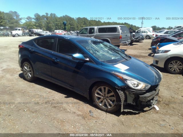 HYUNDAI ELANTRA 2015 kmhdh4ae1fu238769