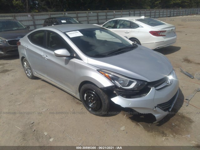 HYUNDAI ELANTRA 2015 kmhdh4ae1fu260741