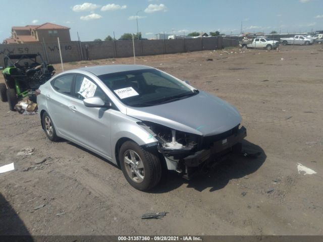 HYUNDAI ELANTRA 2015 kmhdh4ae1fu264501