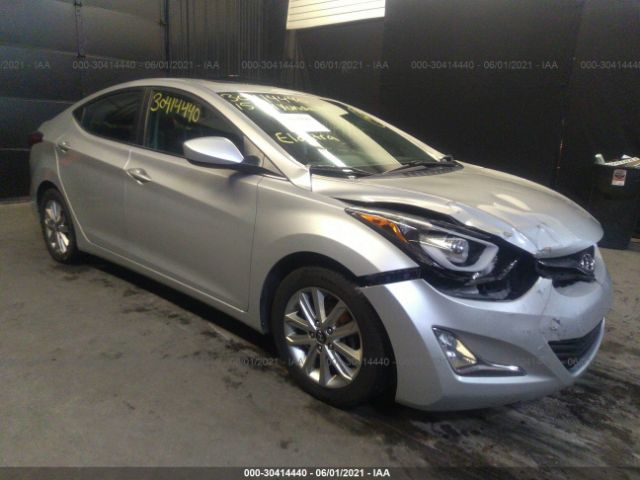 HYUNDAI ELANTRA 2015 kmhdh4ae1fu264532