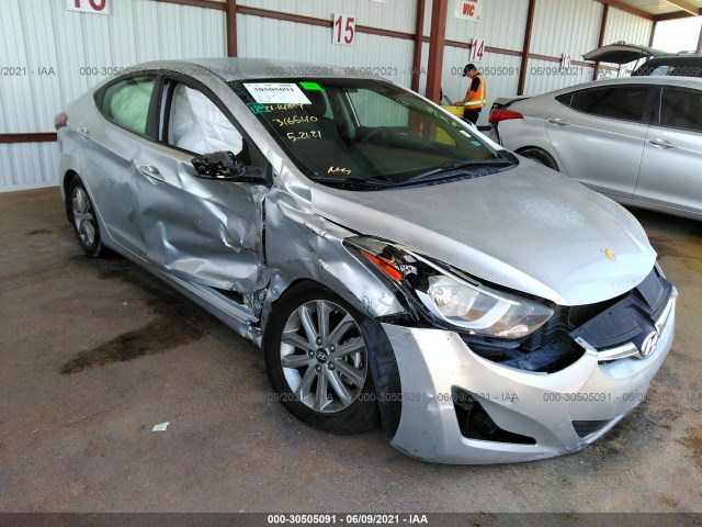 HYUNDAI ELANTRA 2015 kmhdh4ae1fu279161