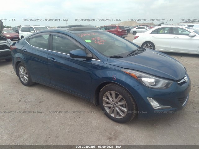 HYUNDAI ELANTRA 2015 kmhdh4ae1fu297711