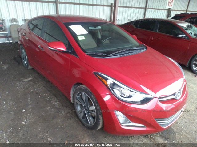 HYUNDAI ELANTRA 2015 kmhdh4ae1fu304124