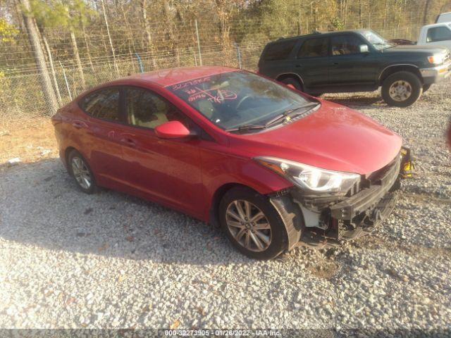 HYUNDAI ELANTRA 2015 kmhdh4ae1fu310537