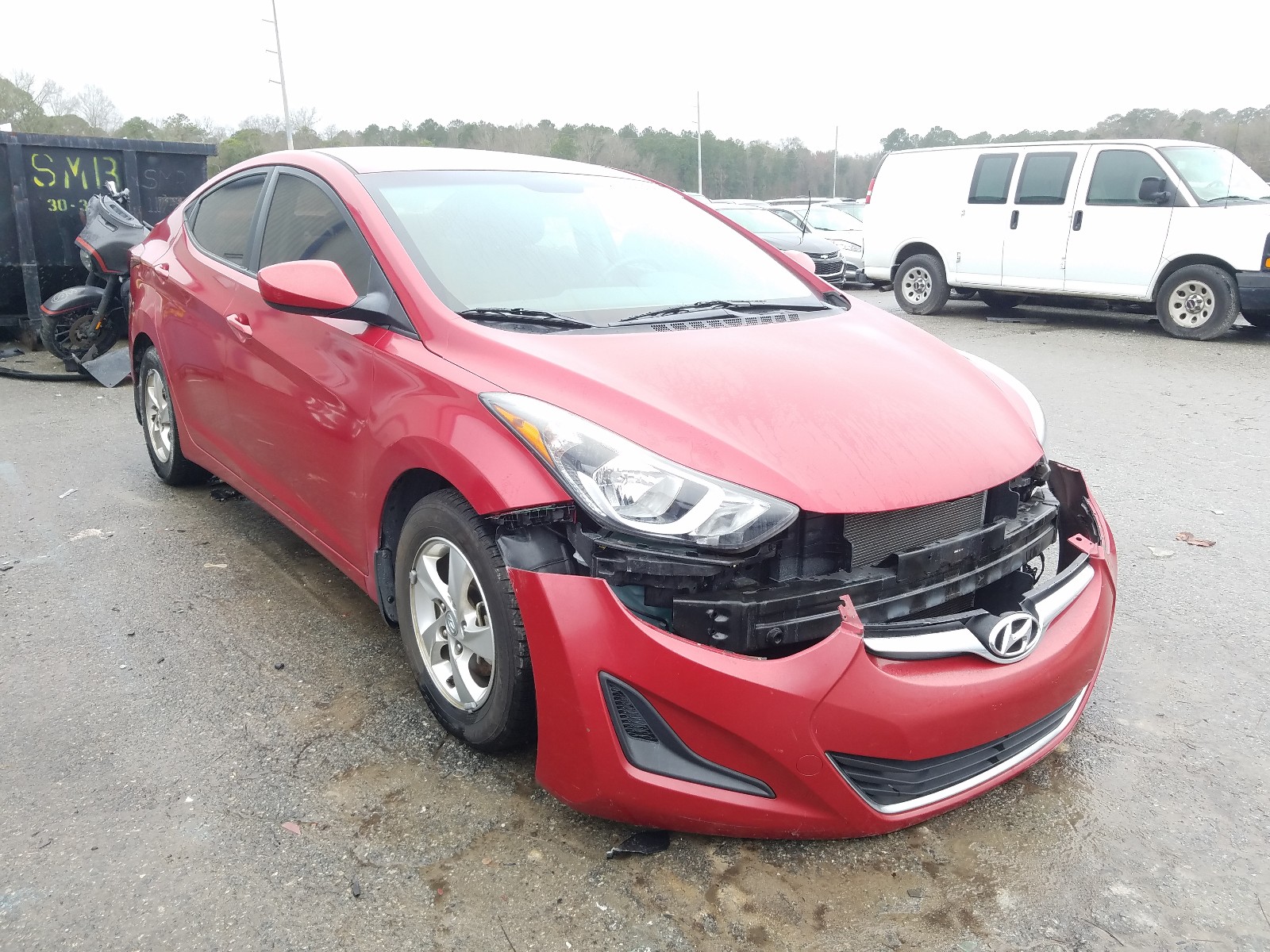 HYUNDAI ELANTRA SE 2015 kmhdh4ae1fu353520