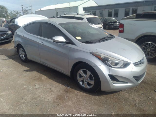 HYUNDAI ELANTRA 2015 kmhdh4ae1fu354652