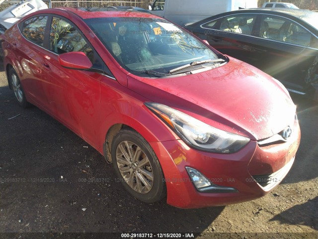 HYUNDAI ELANTRA 2015 kmhdh4ae1fu367031