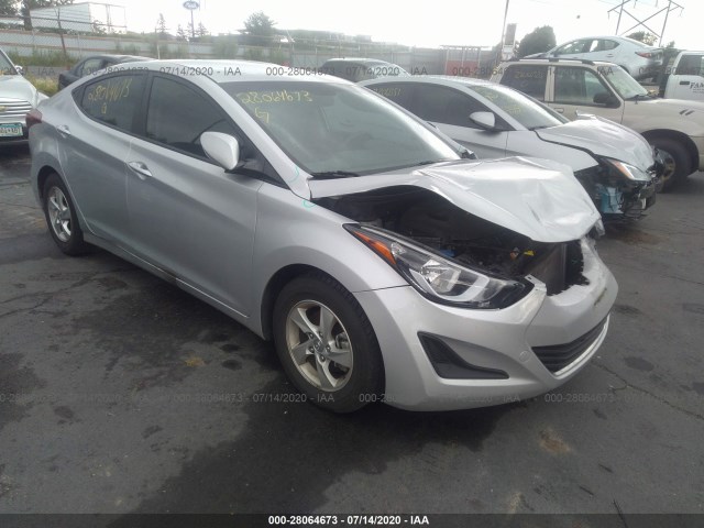 HYUNDAI ELANTRA 2015 kmhdh4ae1fu378904