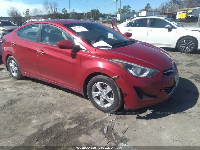 HYUNDAI ELANTRA 2015 kmhdh4ae1fu379972