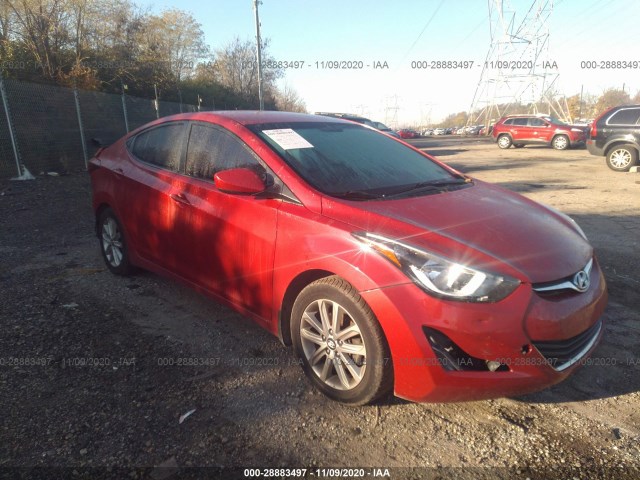 HYUNDAI ELANTRA 2015 kmhdh4ae1fu387487