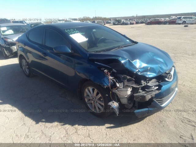 HYUNDAI ELANTRA 2015 kmhdh4ae1fu388669