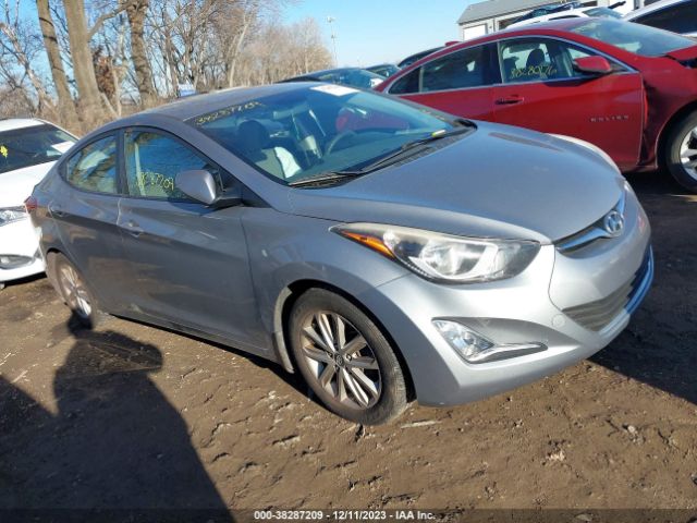 HYUNDAI ELANTRA 2015 kmhdh4ae1fu414137