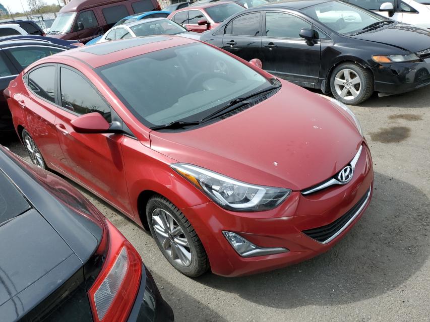 HYUNDAI ELANTRA SE 2015 kmhdh4ae1fu419581