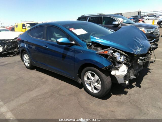 HYUNDAI ELANTRA 2015 kmhdh4ae1fu426014