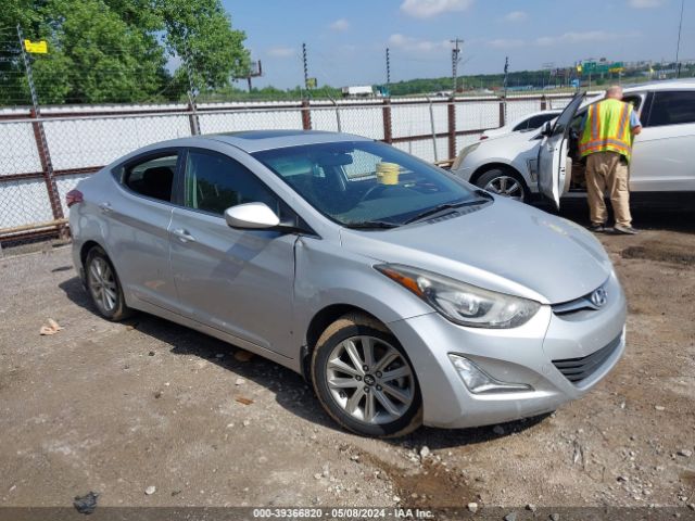 HYUNDAI ELANTRA 2015 kmhdh4ae1fu433366