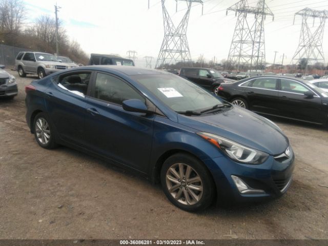 HYUNDAI ELANTRA 2015 kmhdh4ae1fu445369