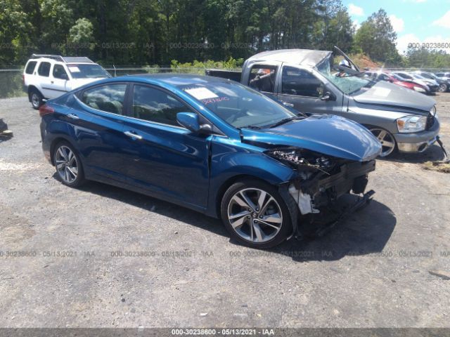 HYUNDAI ELANTRA 2016 kmhdh4ae1gu476493