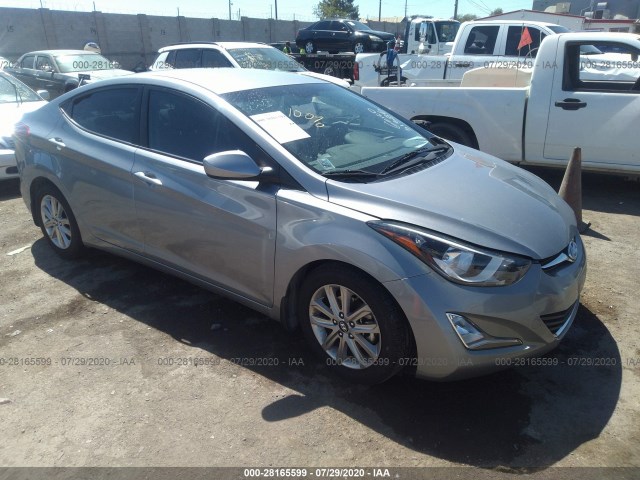 HYUNDAI ELANTRA 2016 kmhdh4ae1gu477322