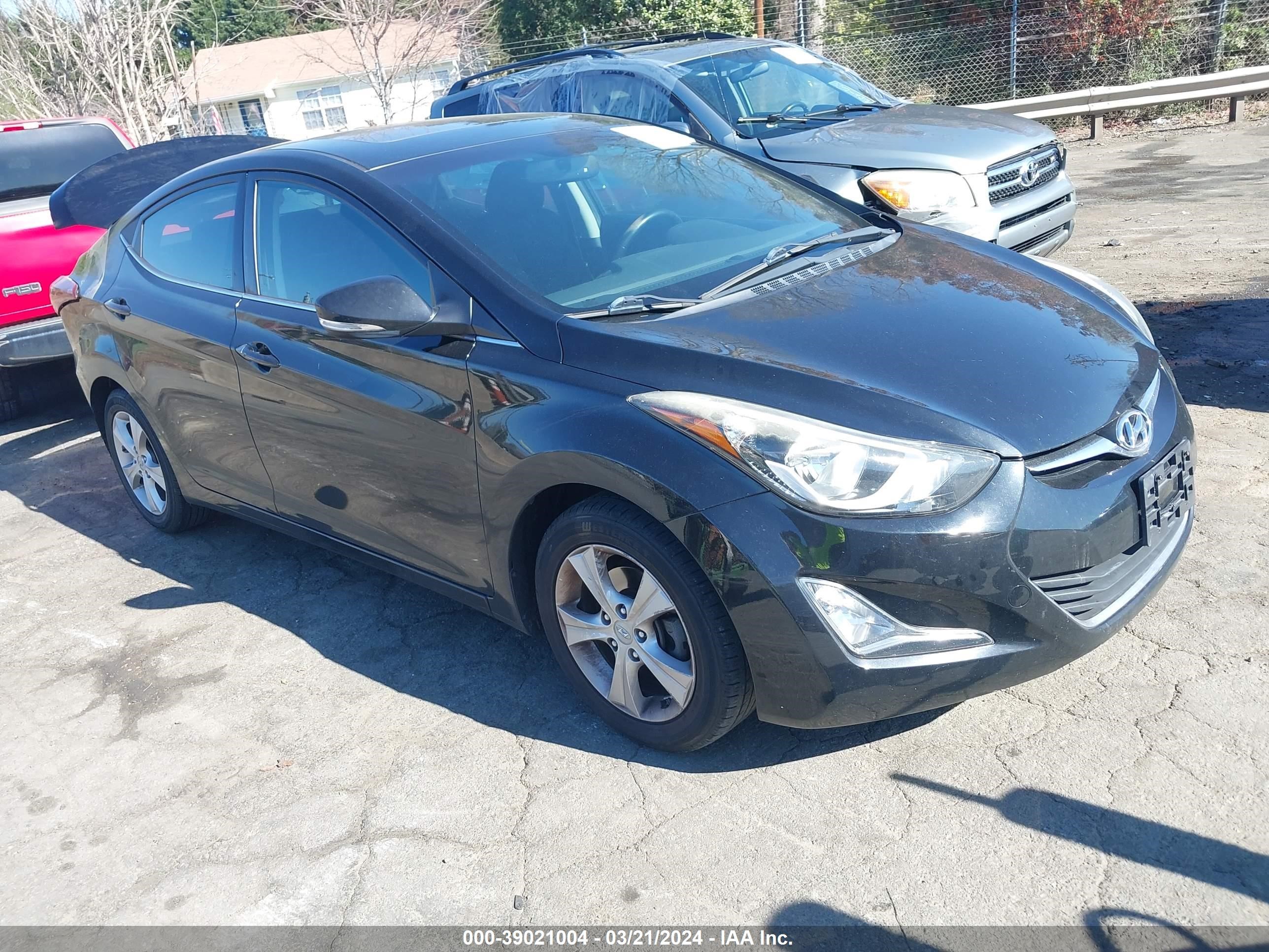 HYUNDAI ELANTRA 2016 kmhdh4ae1gu483475