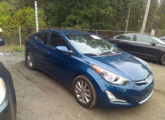 HYUNDAI ELANTRA 2016 kmhdh4ae1gu486182