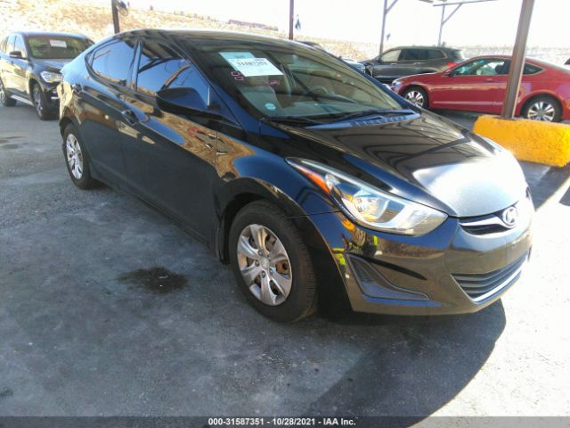 HYUNDAI ELANTRA 2016 kmhdh4ae1gu512263