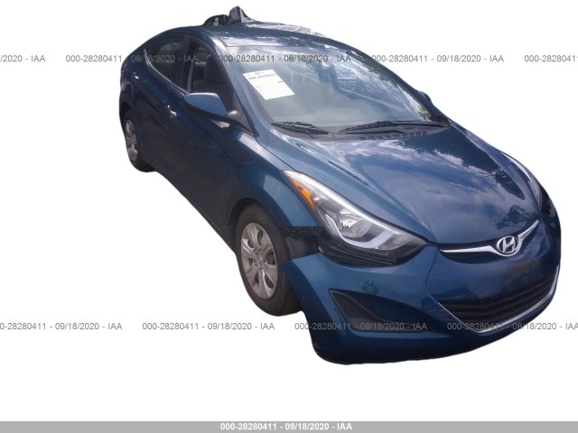 HYUNDAI ELANTRA 2016 kmhdh4ae1gu517463