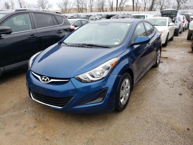 HYUNDAI ELANTRA SE 2016 kmhdh4ae1gu517849