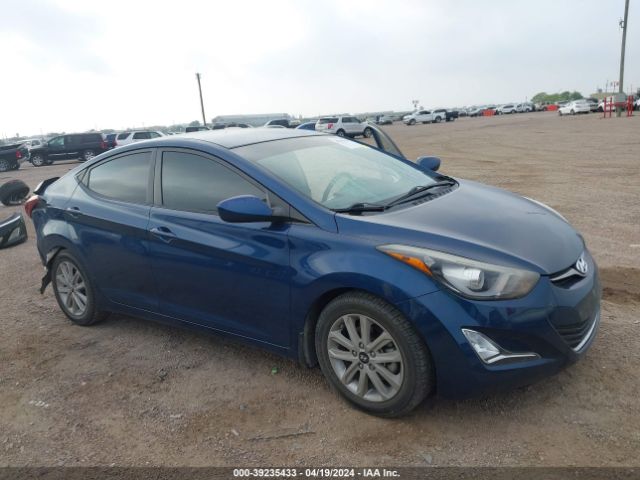 HYUNDAI ELANTRA 2016 kmhdh4ae1gu532772