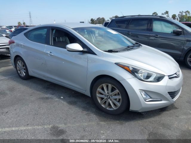 HYUNDAI ELANTRA 2016 kmhdh4ae1gu534506