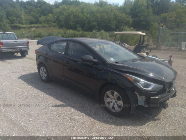 HYUNDAI ELANTRA 2016 kmhdh4ae1gu541780