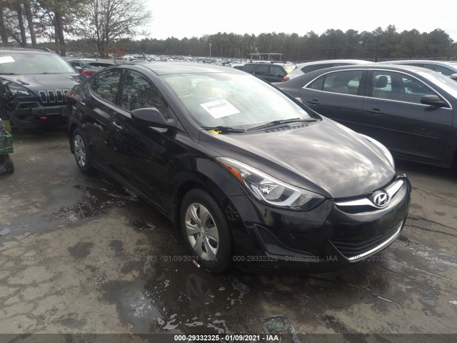 HYUNDAI ELANTRA 2016 kmhdh4ae1gu544016