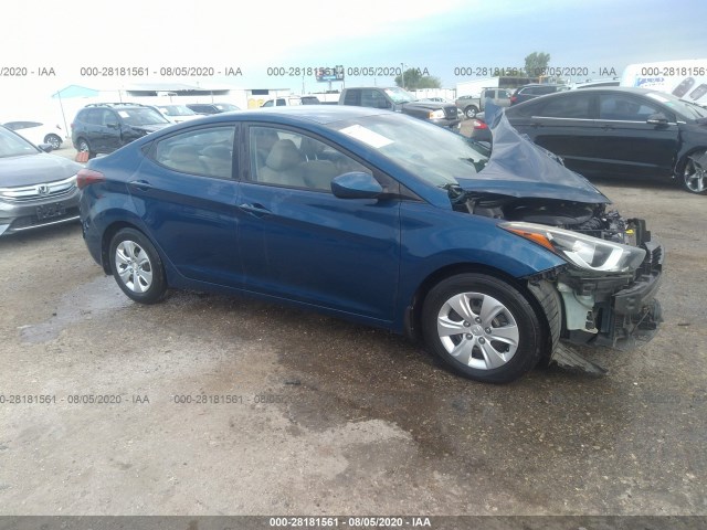 HYUNDAI ELANTRA 2016 kmhdh4ae1gu546039