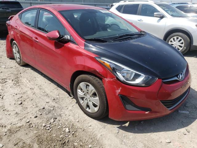 HYUNDAI ELANTRA SE 2016 kmhdh4ae1gu551810