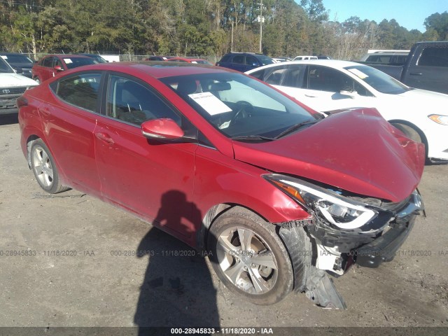 HYUNDAI ELANTRA 2016 kmhdh4ae1gu558241