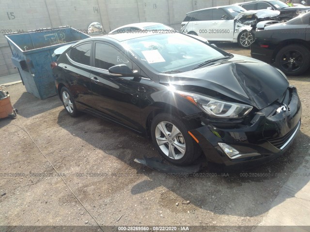 HYUNDAI ELANTRA 2016 kmhdh4ae1gu566565