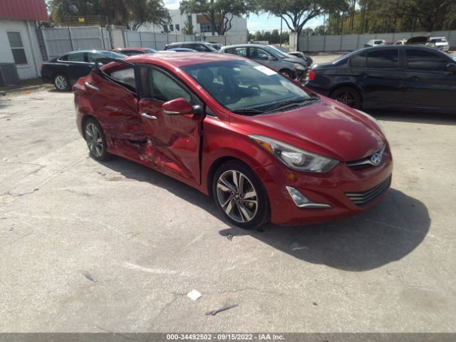 HYUNDAI ELANTRA 2016 kmhdh4ae1gu572298