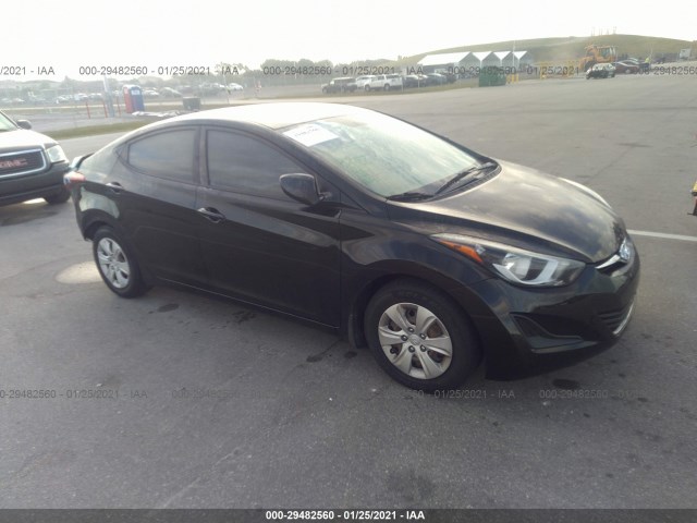 HYUNDAI ELANTRA 2016 kmhdh4ae1gu583544