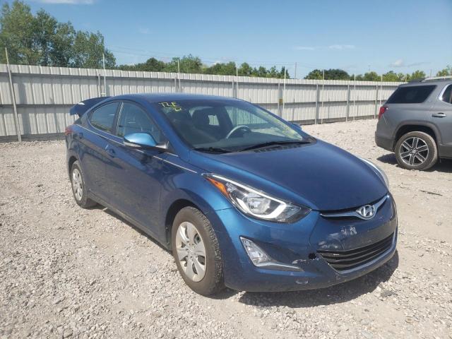 HYUNDAI ELANTRA SE 2016 kmhdh4ae1gu603226