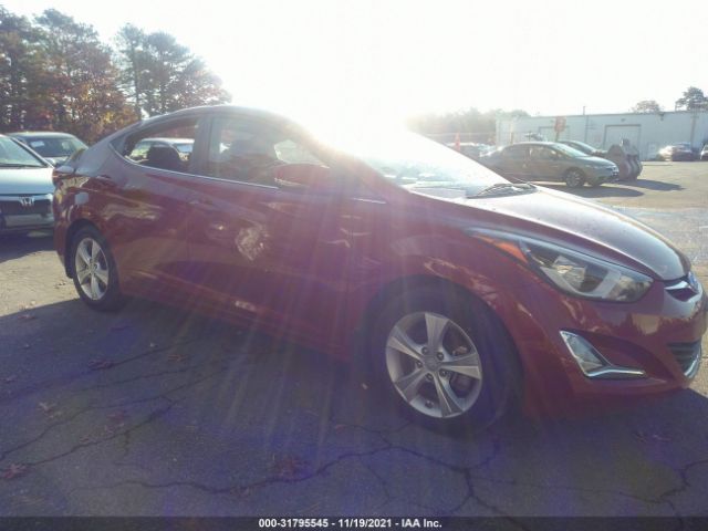 HYUNDAI ELANTRA 2016 kmhdh4ae1gu603792